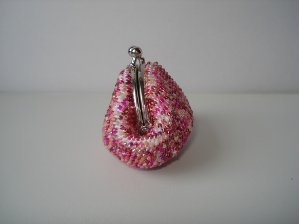 Beaded Purse --Pink Mix-- (Petite) 内布：Poppy's Patchwork 2枚目の画像