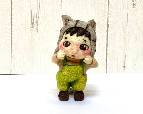 非売品］ ねこパン屋 ！ねこシェフとねこウェイター♪羊毛フェルト