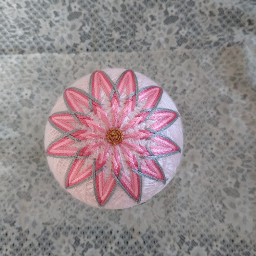 手鞠】御殿まり 菊模様 3点セット その他インテリア雑貨 lea pua 通販