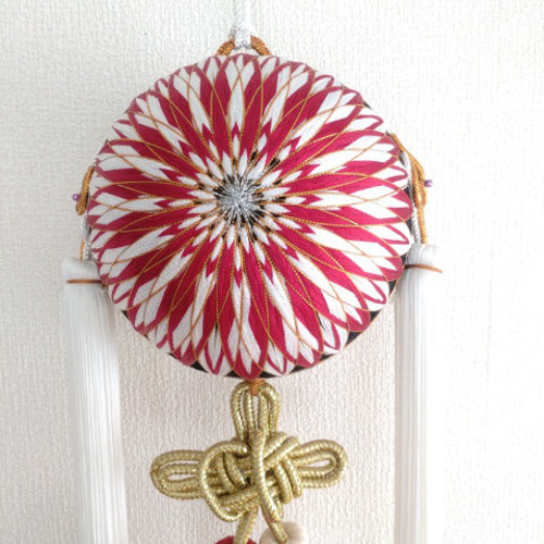 手鞠】御殿まり 房付き その他インテリア雑貨 lea pua 通販 14489087