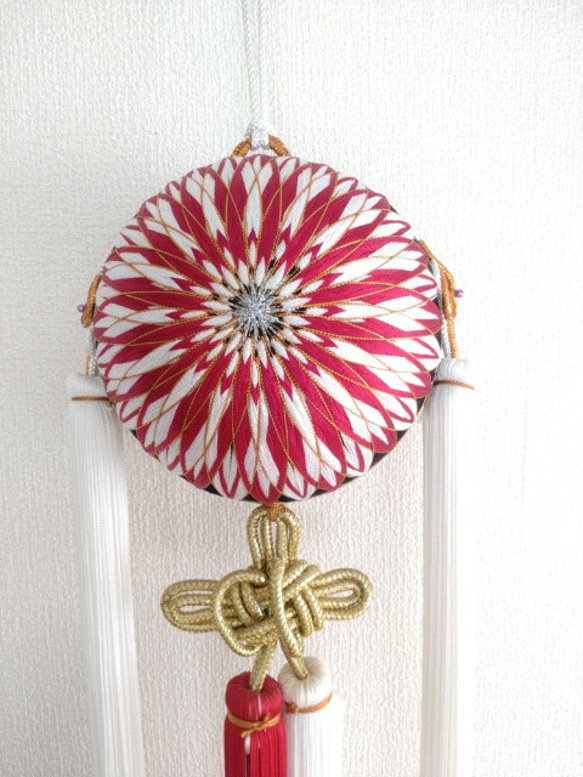 手鞠】御殿まり 房付き その他インテリア雑貨 lea pua 通販 14489087