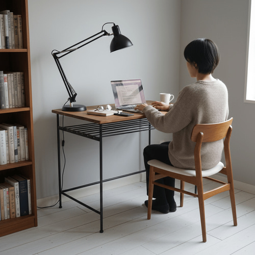 テレワークデスク グレイッシュウッド パソコンデスク テレワーク