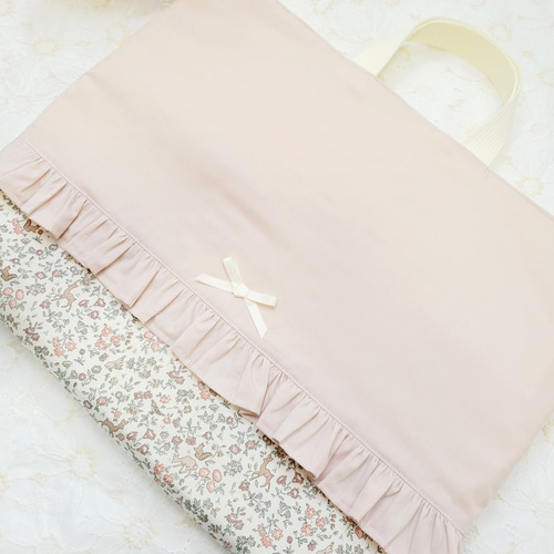 リバティ レッスンバッグ 手提げカバン 絵本袋 通園カバン 通学カバン