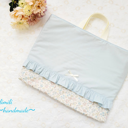 リバティ レッスンバッグ 手提げカバン 絵本袋 通園カバン 通学カバン