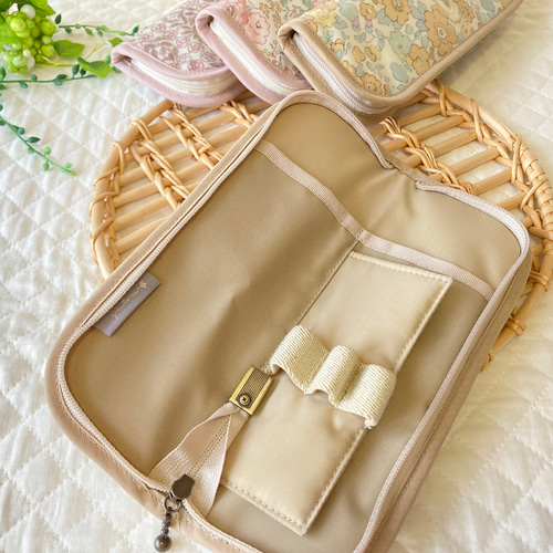 きちんとさんのペンケース リバティ メドウテイルズ フレンチカラー系