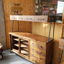 美容室ワゴン 男前 サロン 棚 ワゴンラック 美容室 キャスター付き