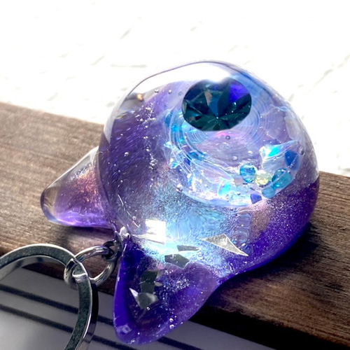 ◇揺れる宝石◇誕生石対応◇Twinkle Moon & Cat ムーン