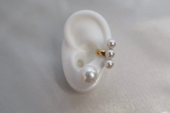 Button pearl pierce 2枚目の画像