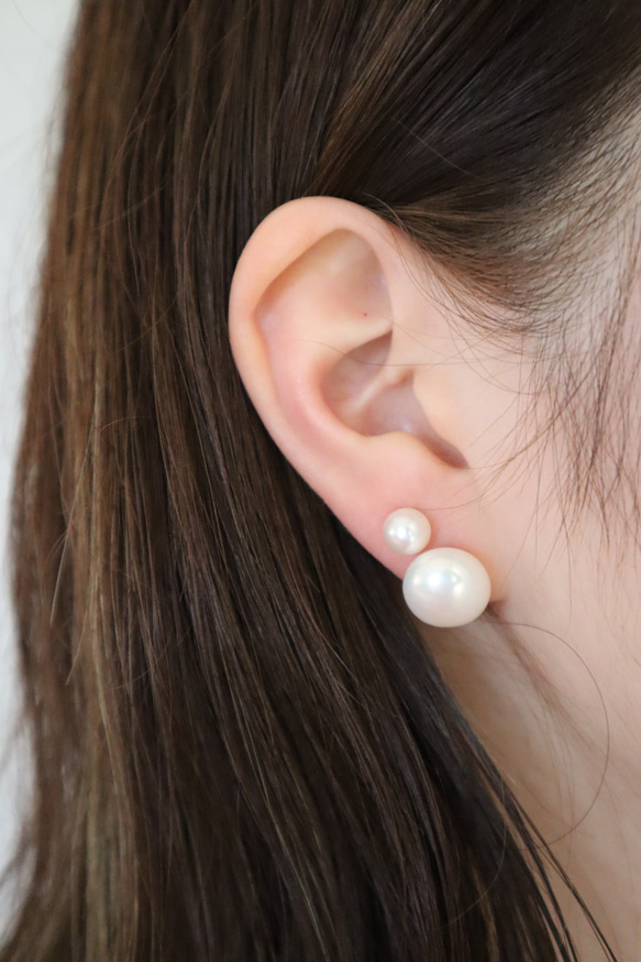 Button pearl pierce 3枚目の画像