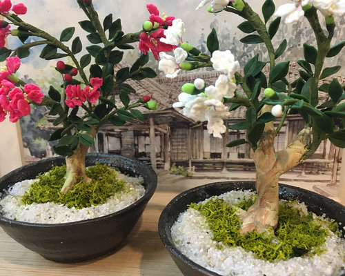 小品盆栽、草もの盆栽展示用飾り台です。 小品盆栽展示用飾り棚 花台 盆栽台 置き台 卓（しょく) - メルカリ