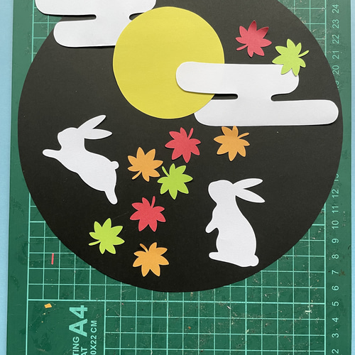 ハンドメイド☆壁面飾り 9月 お月見/十五夜 保育園/学童/施設 その他