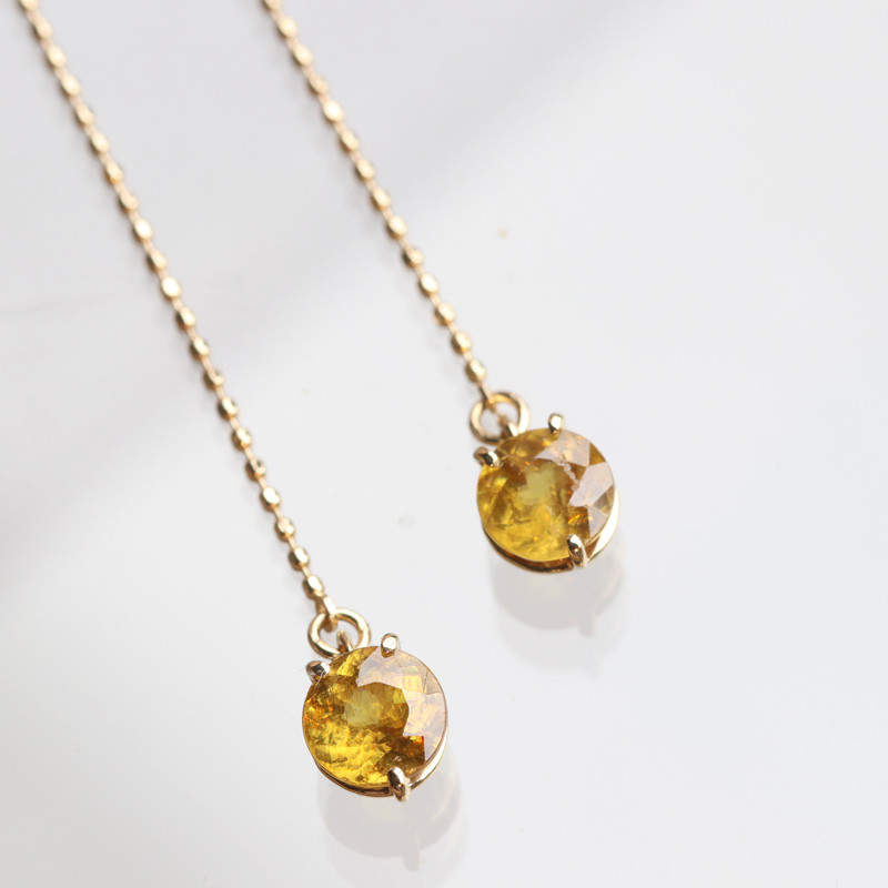 【受注制作】スフェーンのアメリカンピアス