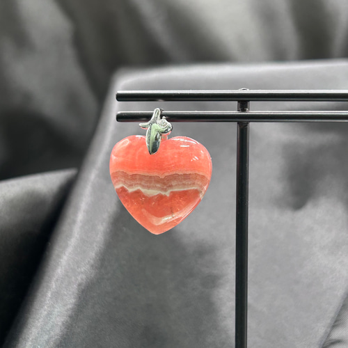 インカローズ（ロードクロサイト） 天然石ペンダントトップ シルバー