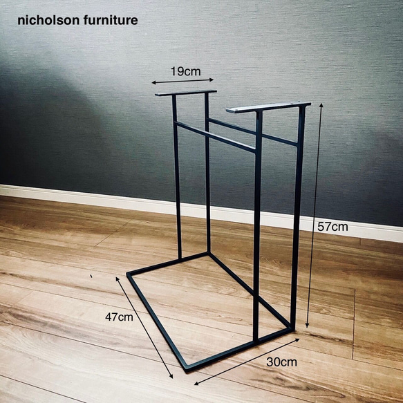 テーブル 脚 パーツ DIY 脚のみ 高さ50cm 2脚セット アイアン脚