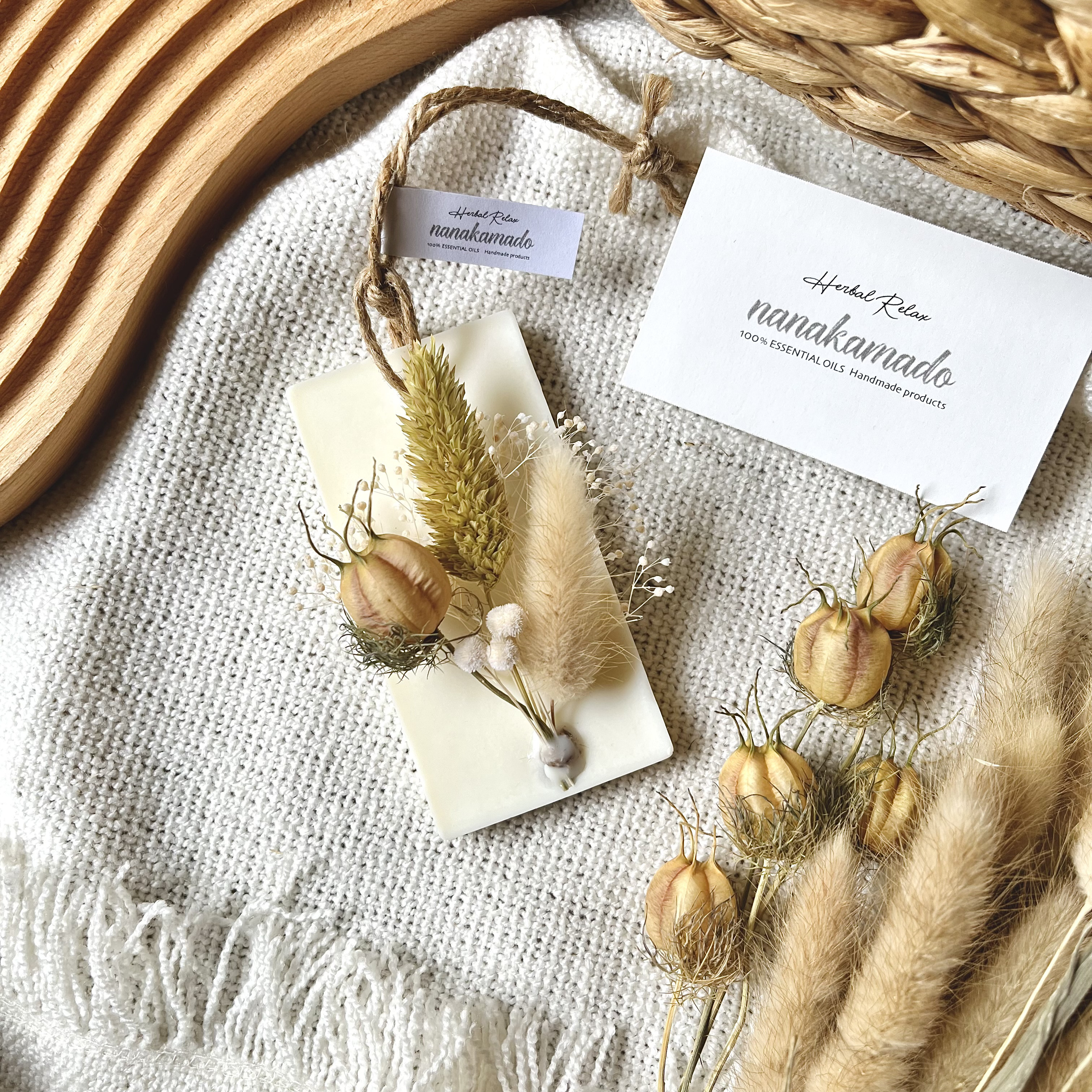 3rd anniversary C♡オシャレなアロマサシェ《○○の香り