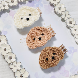 四葉のクローバーマカロン♡ベビーヘアクリップ　ヘアゴム Baby Deer Clips ベビー キッズ ヘアクリップ ヘアアクセサリー