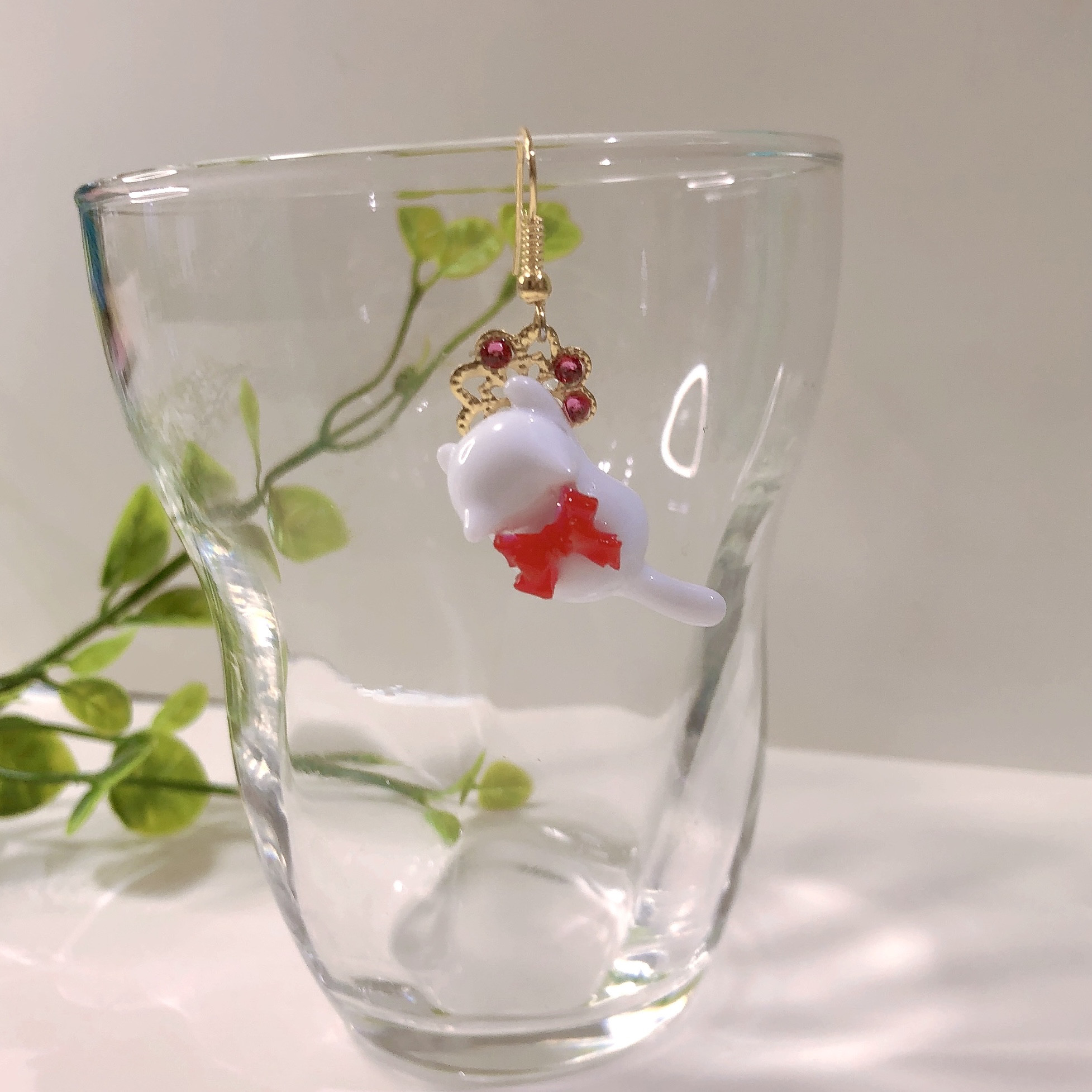 じゃれねこチャンヘアクリップ春×サバトラ