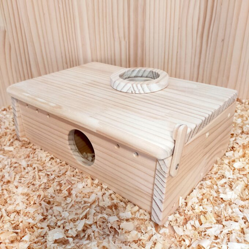 0801 ゴールデンハムスターの木のお家 ハウス・小屋 コロール