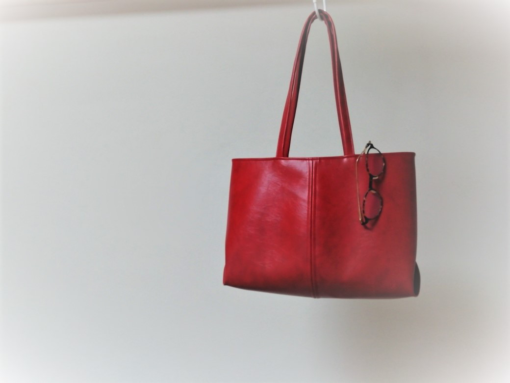 DaTuRa レッド トートバッグ