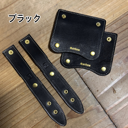 ダルトンアルミコンテナ専用レザーバックルベルト（2個セット