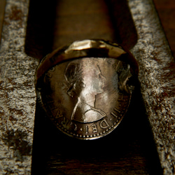 ＃R21　UK Coin Ring 4枚目の画像