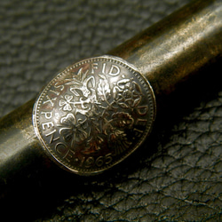 ＃R21　UK Coin Ring 3枚目の画像