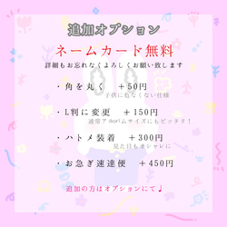 〈ネームカード無料〉くすみピンク マンスリーカード 月齢カード 3枚目の画像