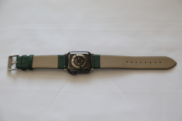 Apple Watch レザーバンド(2color:DARK GREEN/BROWN/) 38/40/41mm対応 10枚目の画像