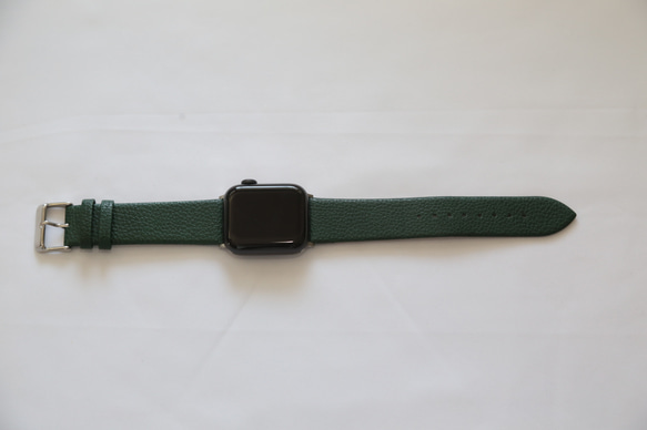 Apple Watch レザーバンド(2color:DARK GREEN/BROWN/) 38/40/41mm対応 9枚目の画像