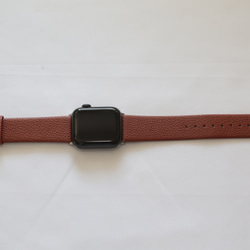 Apple Watch レザーバンド(2color:DARK GREEN/BROWN/) 38/40/41mm対応 7枚目の画像