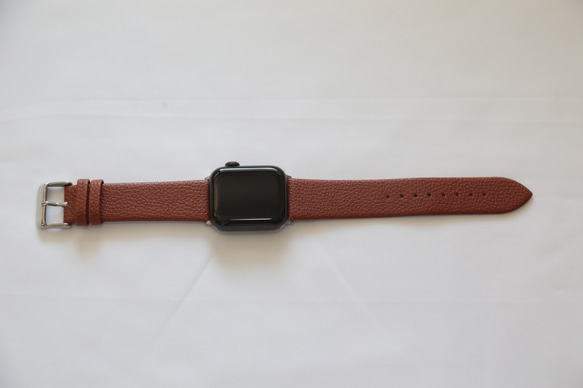 Apple Watch レザーバンド(2color:DARK GREEN/BROWN/) 38/40/41mm対応 7枚目の画像
