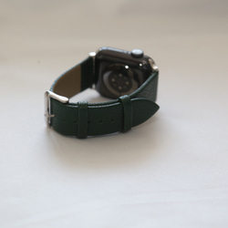 Apple Watch レザーバンド(2color:DARK GREEN/BROWN/) 38/40/41mm対応 12枚目の画像
