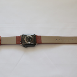 Apple Watch レザーバンド(2color:DARK GREEN/BROWN/) 38/40/41mm対応 8枚目の画像