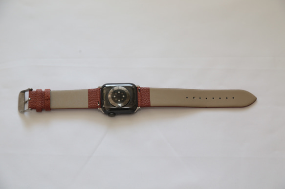 Apple Watch レザーバンド(2color:DARK GREEN/BROWN/) 38/40/41mm対応 8枚目の画像