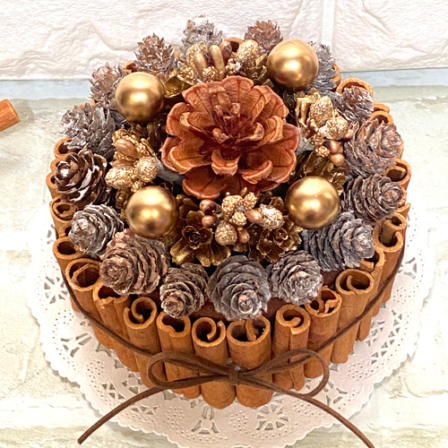 ドライフラワー　シナモン＊ケーキ ドライフラワーシナモン＊ケーキ