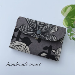 ⚮̈ミナペルホネン mermaid navy コンパクトウォレットS ミニ財布