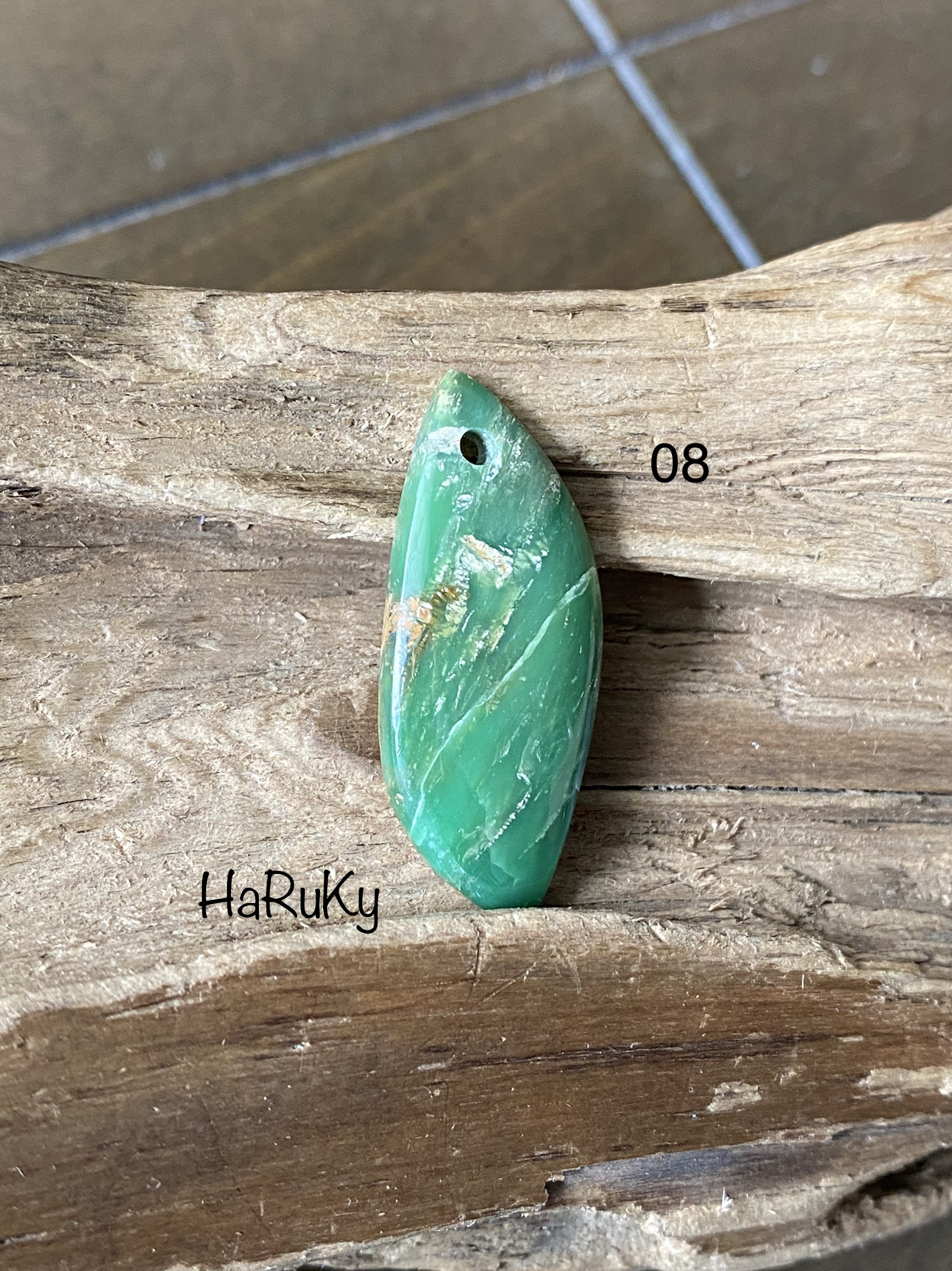 ディープグリーン ハイグレード♢バリサイト♡ ルース 08 天然石 天然色