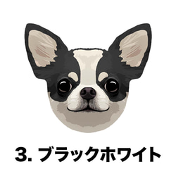 【 チワワ スムース 毛色6色 】パステルカラー マウスパッド　犬　ペット　うちの子　犬グッズ　プレゼント 4枚目の画像