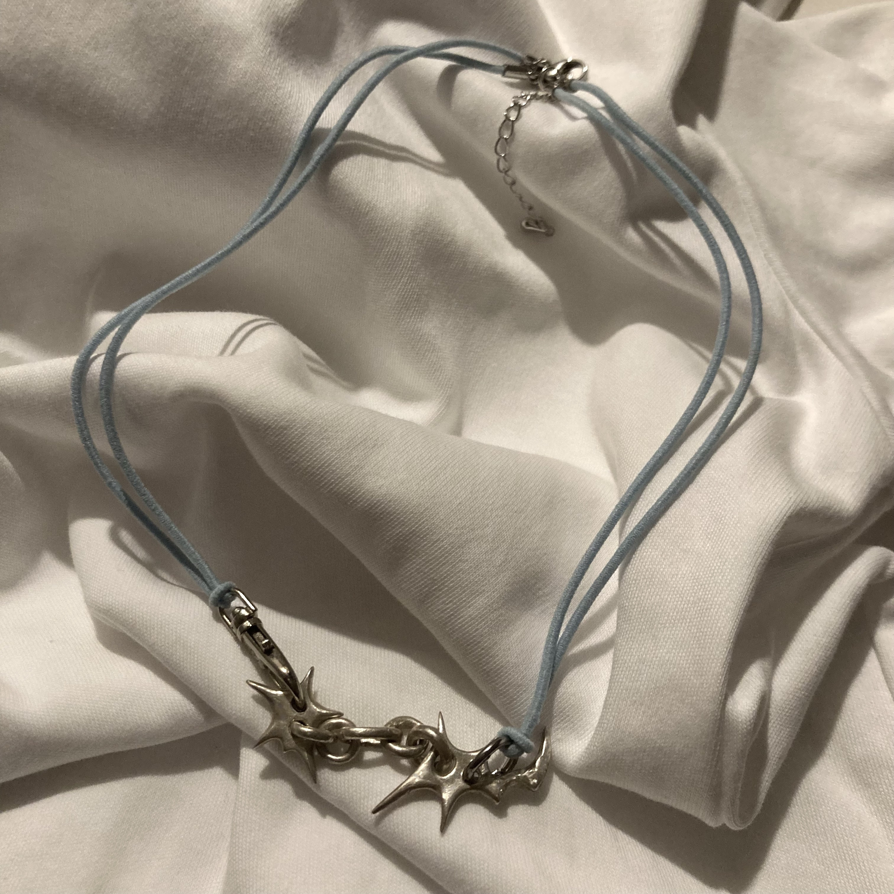 silver division necklace 4,875円