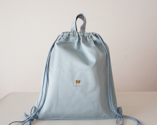 名入れ』ランドセルの上から背負える ナップサック 入園入学2026 体操