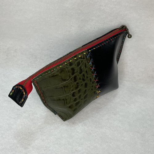 レザーポーチ ポーチ Leather Craft 克 通販 14496269｜Creema