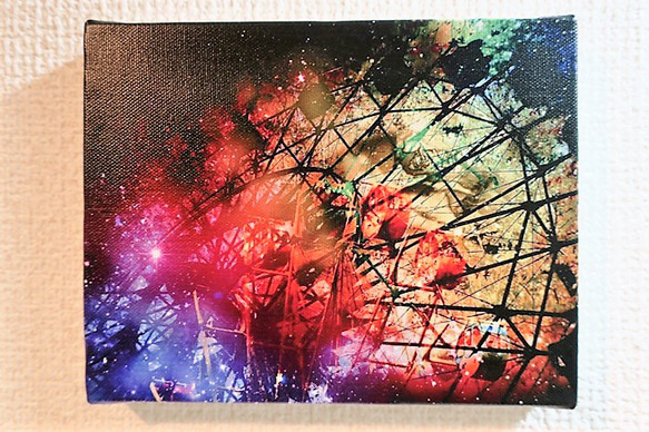 夢の観覧車」 観覧車 アート フォト 写真 インテリア 雑貨 キャンバス