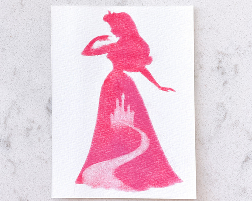 かわいい眠れる森の美女　オーロラ姫　絵画 予約品】≪8月入荷予定≫ディズニー 眠れる森美女 オーロラ姫
