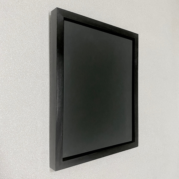 額と黒板の綺麗めウェルカムボード [Cサイズ] 284×234 1枚目の画像