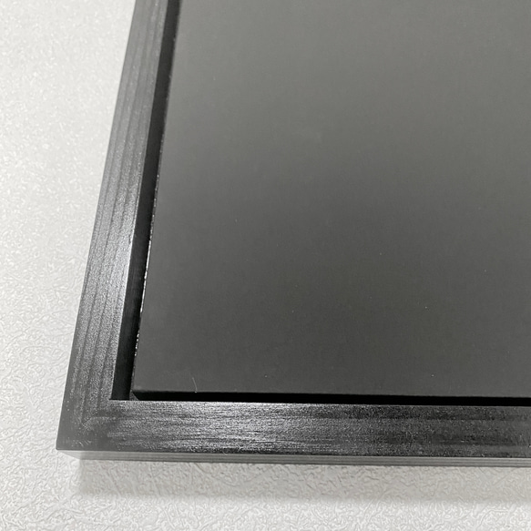 額と黒板の綺麗めウェルカムボード [Cサイズ] 284×234 5枚目の画像