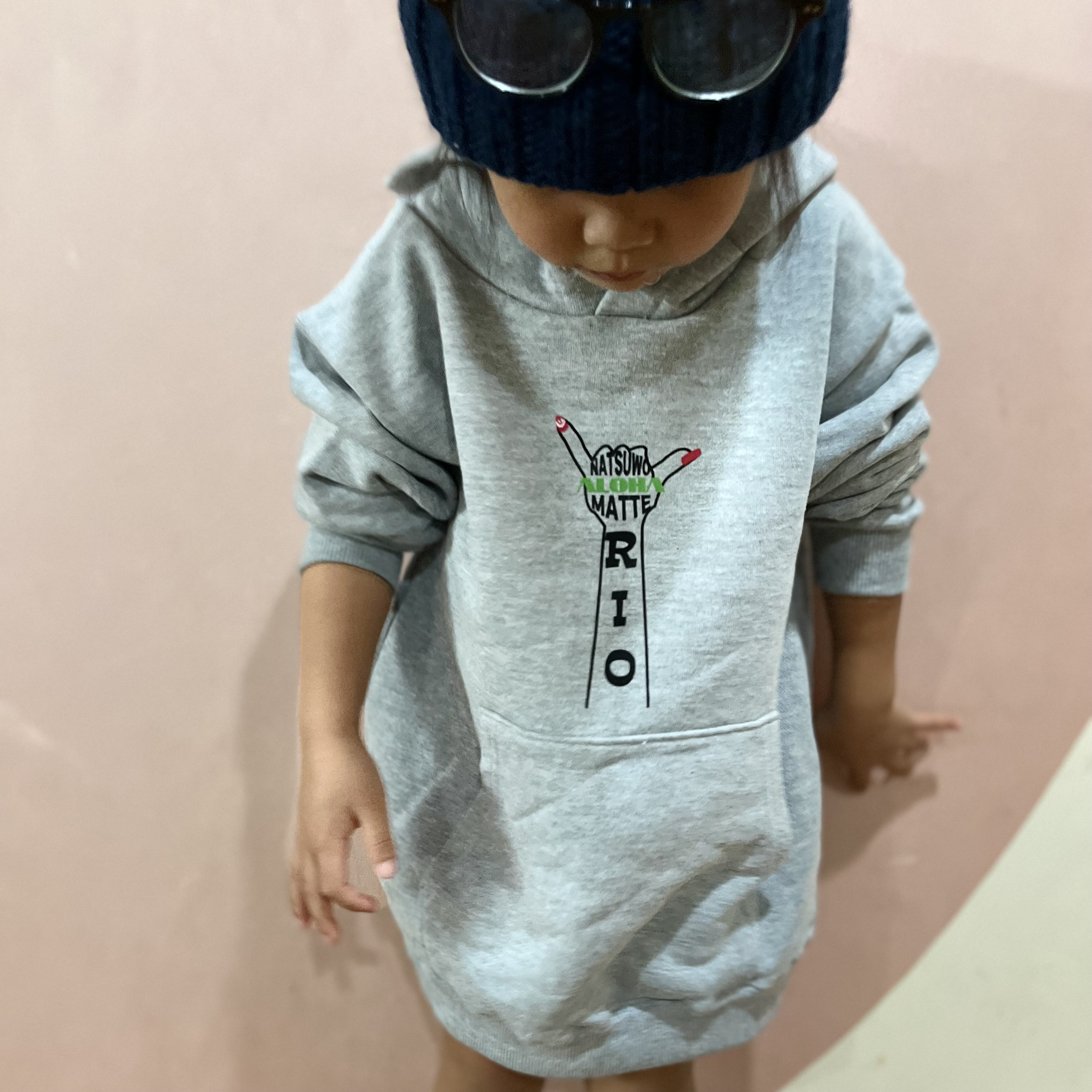 夏を待ってパーカー　　名前入り 4,050円