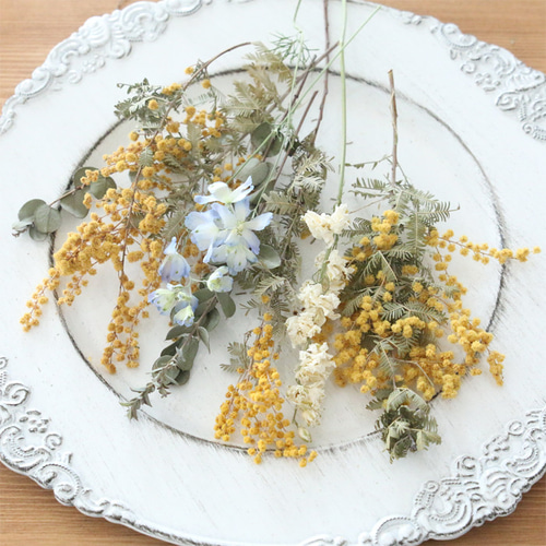 ミモザ ドライフラワー 花材 詰め合わせ セット 【A5】 ドライフラワー