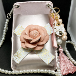 エレガントに憧れて　人気　オリジナル　ペットウェア　花柄ピンク　キャミソール　ワンピースドレス 13枚目の画像