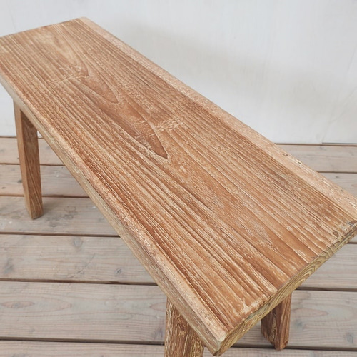 桑　一枚板　無垢材　ベンチ　イス　家具　ハンドメイド　スツール　貴重 国産材一枚板のベンチ/無垢材を使用した貴重な家具 木工職人