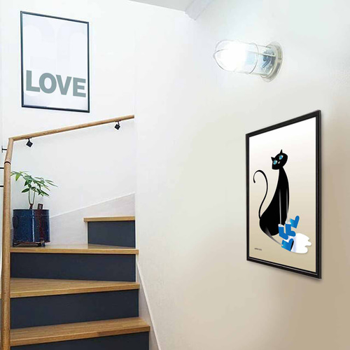 長靴を履いたネコ2 ネコ 猫 送料無料 ポスター アートポスター アート